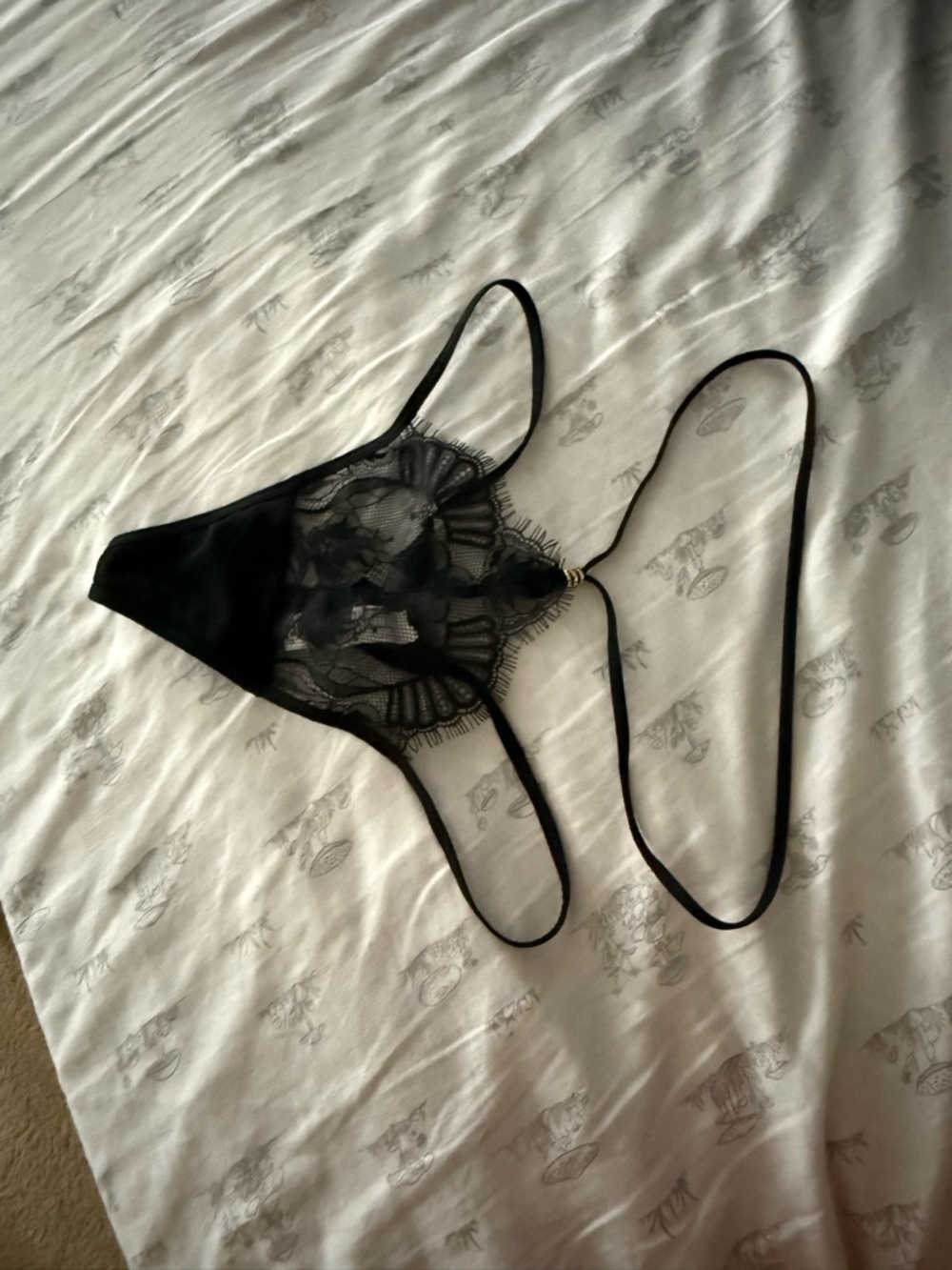 Intimissimi Pretty Flowers Tulle and Lace bralette and thong bottom - Picture 8 of 8